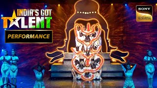 India’s Got Talent S10  Golden Girls के Devotional Performance को मिला Golden Buzzer Performance [upl. by Leuqram]