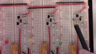 How to Build a Selectable Latching Relays Circuit  Part 3B  PNPs and High Side [upl. by Cerelia641]