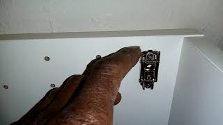 How to install IKEAS new utrusta hinge [upl. by Jackson]