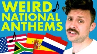 Weirdest National Anthems [upl. by Melliw]