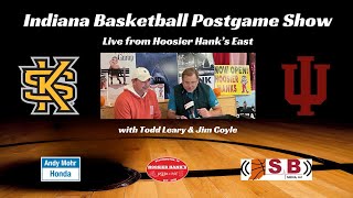 Indiana Basketball vs Kennesaw State Postgame Show with Todd Leary  Live from Hoosier Hanks East [upl. by Delila]