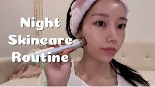 Eng나이트 스킨케어 루틴과 다이어리 쓰기 포근포근 향초☁️ I korean night skincare [upl. by Celestyn620]