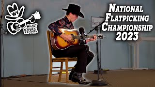 National Flatpick Guitar Championship 2023  Walnut Valley Festival Winfield KS [upl. by Raab]