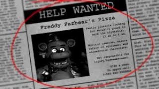 O início de Five Nights at Freddys 1  Noite 1 e 2 [upl. by Imerej]