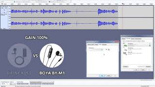 Boya BYM1 vs FIFINE K053 Microphone  Sound Quality Comparison Best Budget Microphone [upl. by Hsirrap]