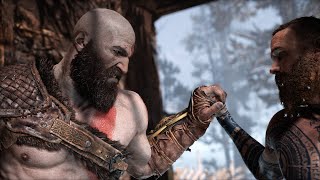 God of War Baldur vs Kratos [upl. by Finny503]