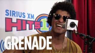 Bruno Mars  quotGrenadequot LIVE  SiriusXM Acoustic  Hits 1 [upl. by Barmen]