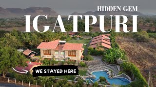 Igatpuri  Unexplored Hidden Gem Staycation in Igatpuri Middle Of Farm  Villa amp Resort in Nashik [upl. by Dobb]