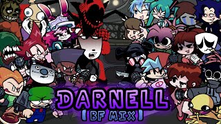 FNF Darnell BF MIX But Every Turn A Different Cover Is Used 🗣️📢🔥 [upl. by Bryanty394]