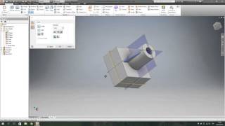 Nervatura e campitura di una sezione Applying hatch to a breakout view  Autodesk Inventor [upl. by Aidnyc]