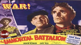 Immortal Battalion 1944  Full Movie  David Niven  Stanley Holloway  James Donald [upl. by Norreht]