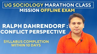 Ralph Dahrendorf I Conflict Theory I রেলফ ডেহরেনডর্ফ I দ্বন্দ্ববাদী তত্ত্ব I UG Sociology I CC 3 I [upl. by Hayyim]