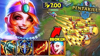 WHAT HAPPENS WHEN JINX HITS 700 ATTACK SPEED HINT A VERY FAST PENTAKILL [upl. by Meuse957]