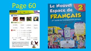 le nouvel espace de français2aeppage 60activités de lecturesss [upl. by Aiden582]