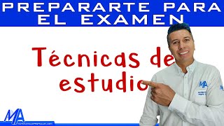 Técnicas de estudio  Preparación para el examen de admisión [upl. by Lora]