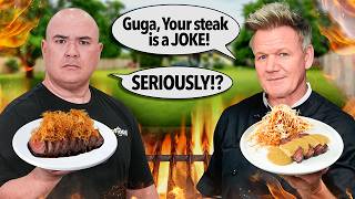 I challenged Gordon Ramsay to a STEAK battle [upl. by Sicard]