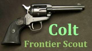 Colt Single Action Frontier Scout 22LR Revolver Gun Review [upl. by Samot]