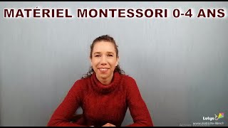 🧵 Matériel Montessori 0  4 ans [upl. by Bennink98]