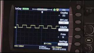 Teledyne LeCroy WaveAce Quickly Display a Waveform [upl. by Kwabena]