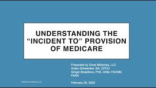 Incident To Billing Understanding the quotIncident Toquot Provision of Medicare [upl. by Nollie]