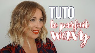 Tuto  Le parfait carré wavy avec ghd [upl. by Edelstein260]