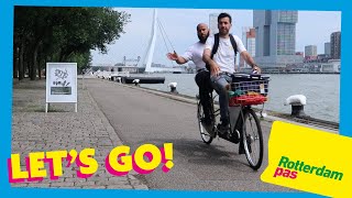 ROTTERDAM ONTDEKKEN OP EEN TANDEM  VLOG 37 [upl. by Nilloc]