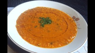 العدس الأحمر على طريقتي سريعانما لذيذذذذ👌🏻ضروري تجربوه soupe de lentilles corail [upl. by Nuahsar859]