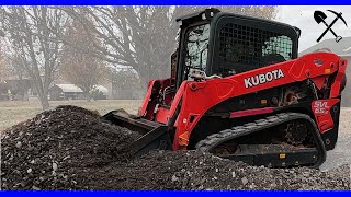 Gravel Driveway Repair Skid Steer amp Low Budget [upl. by Velick988]