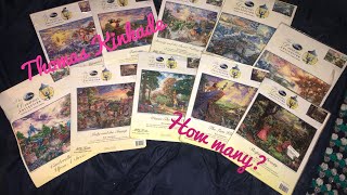 Every Thomas Kinkade Disney Cross Stitch Kit [upl. by Schaaff]