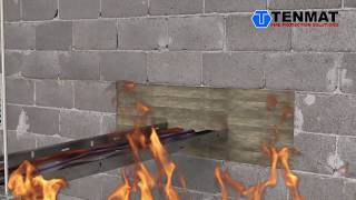 Fire Stop Blocks Fire Pillow  TENMAT [upl. by Emoraj677]