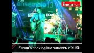 Papons rocking live concert in XLRI [upl. by Sutsuj]