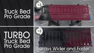 Turbo Truck Bed Liner Spray Gets The Job Done Faster [upl. by Cozmo534]