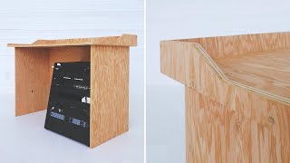 Building a Solid Plywood Desk  DIY [upl. by Padgett]