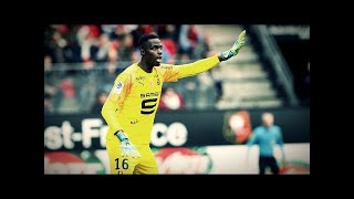 Edouard Mendy  201920 Saves  Stade Rennais [upl. by Gillian]