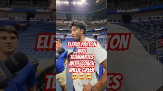 Elfrid Payton was teammates with head coach Willie Green pelicans pelicans [upl. by Faden803]