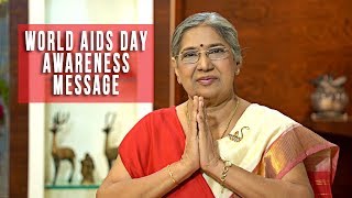 World AIDS Day Awareness Message from Dr Hansaji Yogendra [upl. by Lokim353]