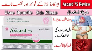 Ascard 75 Tablet Uses In Urdu  Ascard 75 mg In Pregnancy  How to use Ascard 75 tablet  Ascard 75 [upl. by Atsirt782]