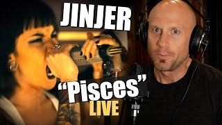 First time experiencing JINJER quotPiscesquot Live Session An indepth VOCAL ANALYSIS [upl. by Eldoree]