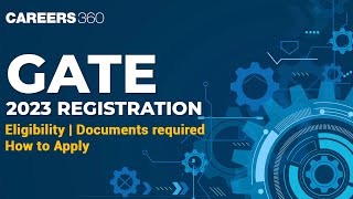 GATE 2023 Registration  Eligibility  Documents required  How to Apply [upl. by Htrag]