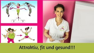 Attraktiv fit und Gesund  So klappts [upl. by Aarika]