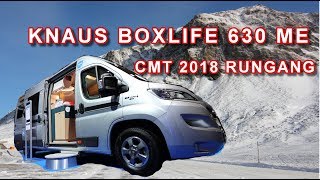 KNAUS BOXLIFE 630 ME RUNDGANG KASTENWAGEN CMT 2018 STUTTGART [upl. by Etteuqal]