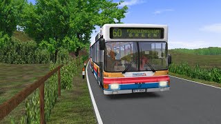 Omsi 2  Bowdenham V4  Route 60  MAN NL202 EN92 [upl. by Matt]