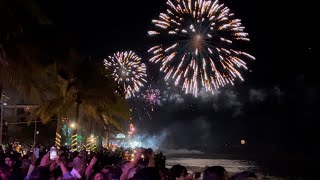 Celebraciónde Año Nuevo 2024  Puerto Vallarta México 🇲🇽 [upl. by Annawal]