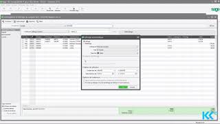 Sage 100 comptabilité i7  Le lettrage automatique [upl. by Cherry]