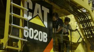 What’s New in Surface Mining Behind the Scenes with Caterpillar at MINExpo 2016 [upl. by Anesuza]