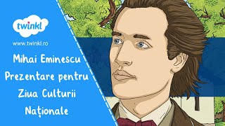 Mihai Eminescu  Prezentare pentru Ziua Culturii Naționale mihaieminescu activitatipentrucopii [upl. by Eidderf963]