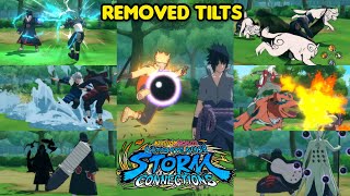 All Removed Tilts Naruto Storm Connections Missing Tilts From Naruto Storm 4 [upl. by Atsuj]