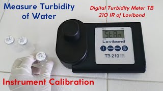 Measuring Turbidity in Water Calibration amp Measurement by Digital Turbidity Meter [upl. by Siward441]