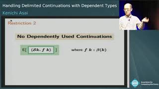 Handling Delimited Continuations with Dependent Types [upl. by Abe68]