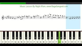 Aayega Aanewala Piano Lesson [upl. by Nayar]